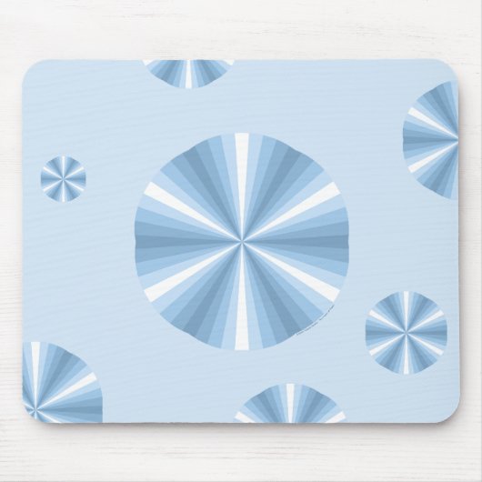 Tapis De Souris Illusion hivernale Mousepad (Devant)