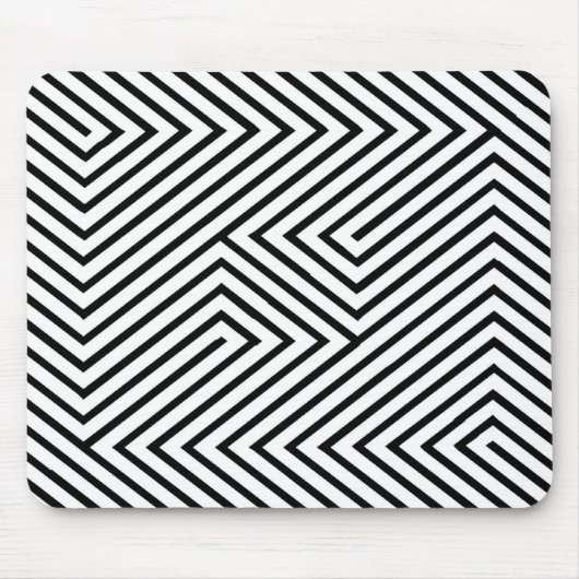 Tapis De Souris Illusion optique (Devant)