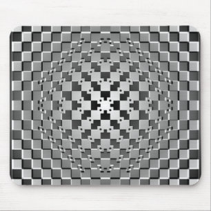 Tapis De Souris Illusion optique artistique folle