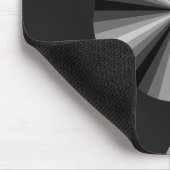 Tapis De Souris Illusion optique Black Mousepad (Coin)