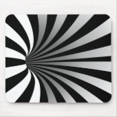 Tapis De Souris Illusion Optique Hypnotique Courbe Spirale (Devant)
