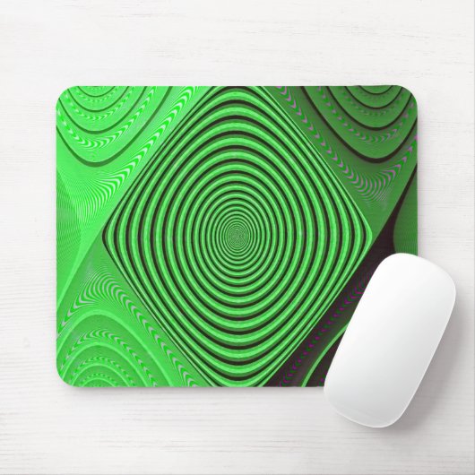 Tapis De Souris Illusion optique Mousepad (Avec souris)