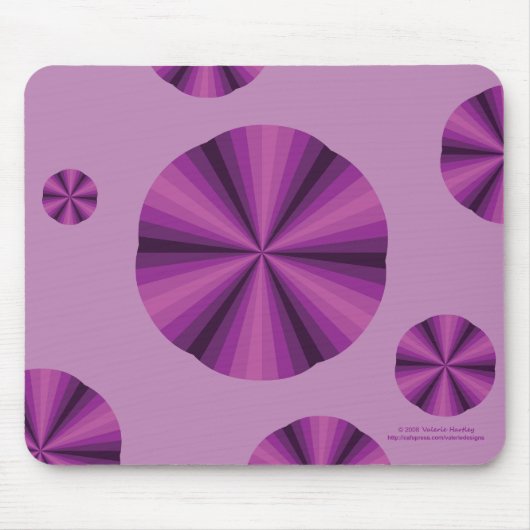 Tapis De Souris Illusion optique Mousepad (Devant)