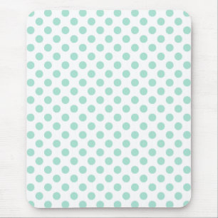 Tapis De Souris Illustrateur T du Motif Motif Pois vert