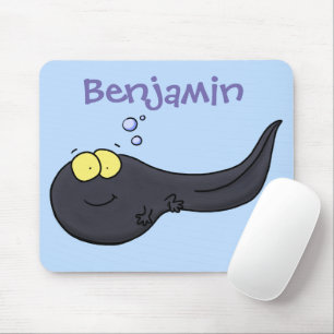 Tapis De Souris Illustration amusante de dessin animé en têtard