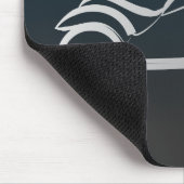 Tapis De Souris Illustration artistique de silhouette de (Coin)