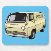 Tapis De Souris Illustration classique de van (Devant)