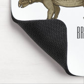 Tapis De Souris Illustration d'Ankylosaurus (Coin)
