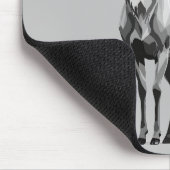 Tapis De Souris Illustration d'art vectoriel avec noir et blanc (Coin)