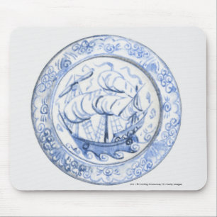 Tapis De Souris Illustration de bateau de plat du 16ème siècle