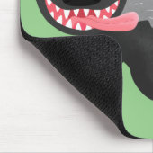 Tapis De Souris Illustration de blaireau au miel affamé (Coin)