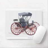 Tapis De Souris Illustration de chariot horseless (Avec souris)