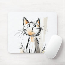 Illustration de chats doux
