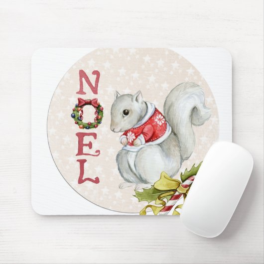 Tapis De Souris Illustration de Christmas (Avec souris)
