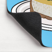 Tapis De Souris Illustration de citron cheesecake (Coin)