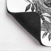 Tapis De Souris illustration de cru de nid d'oiseau (Coin)