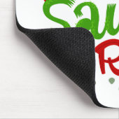 Tapis De Souris Illustration de Daddy Saurus Rex (Coin)