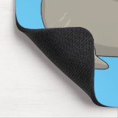 Tapis De Souris Illustration de dessin de phoque éléphant (Coin)