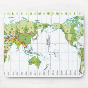 Tapis De Souris Illustration de Digitals de carte du monde