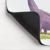 Tapis De Souris Illustration de dinosaure de Giraffatitan (Coin)