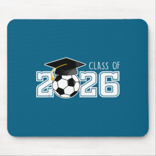 Tapis De Souris Illustration de football de lycée de classe supéri