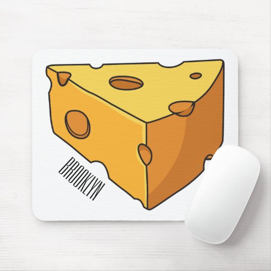 Tapis De Souris Illustration de fromage (Avec souris)