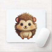 Tapis De Souris Illustration de hérisson de dessin (Avec souris)