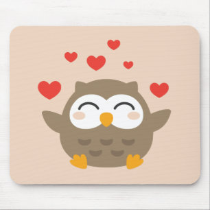Tapis De Souris Illustration de I Owl You