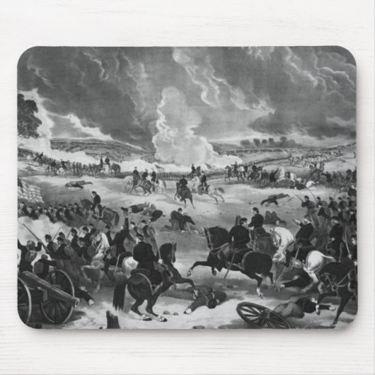 Tapis De Souris Illustration de la bataille de Gettysburg (Devant)