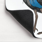 Tapis De Souris Illustration de la caricature de la vautour (Coin)
