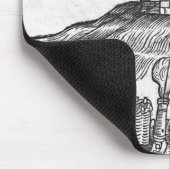 Tapis De Souris Illustration de la guerre de siège (Coin)