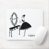 Tapis De Souris Illustration de la mode du vendredi joyeux (Avec souris)