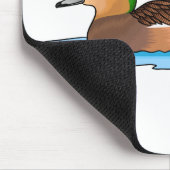 Tapis De Souris Illustration de l'esturgeon américain (Coin)