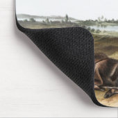 Tapis De Souris Illustration de Moose Deer (Servus alces) (Coin)