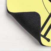 Tapis De Souris Illustration de piano clavier (Coin)