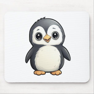 Tapis De Souris Illustration de pingouin de dessin
