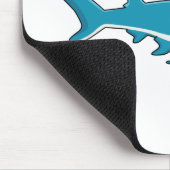 Tapis De Souris Illustration de requin marteau (Coin)