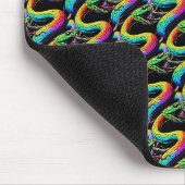 Tapis De Souris Illustration de serpent coloré (Coin)