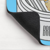 Tapis De Souris Illustration de Shumai dim sum (Coin)