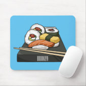 Tapis De Souris Illustration de sushi (Avec souris)