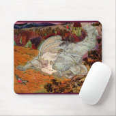 Tapis De Souris Illustration des années 1920 The North Wind (Avec souris)