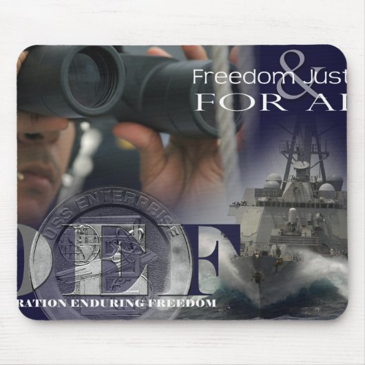 Tapis De Souris Illustration des membres d'équipage (Devant)