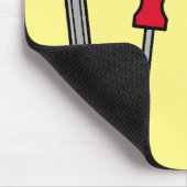 Tapis De Souris Illustration des outils de menuiserie (Coin)