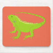 Tapis De Souris Illustration d'Iguana Lizard (Devant)