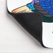 Tapis De Souris Illustration d'oiseau monal himalayen (Coin)