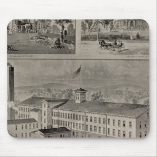 Tapis De Souris Illustration du Connecticut de Bristol