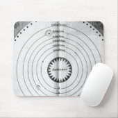 Tapis De Souris Illustration du cosmos (Avec souris)
