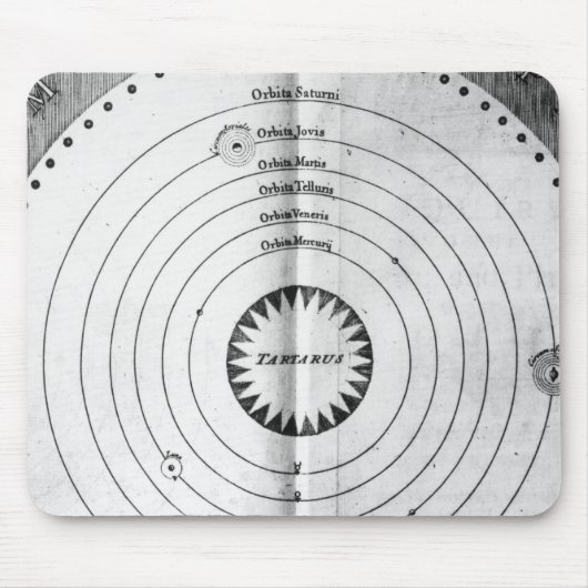 Tapis De Souris Illustration du cosmos (Devant)