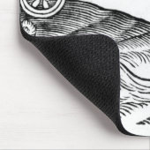 Tapis De Souris Illustration du feu de canon (Coin)