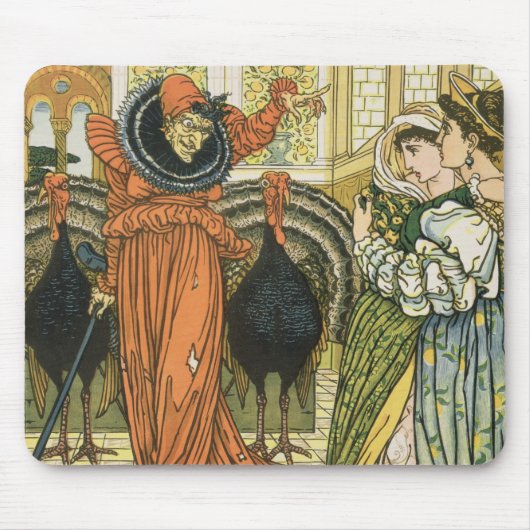 Tapis De Souris Illustration du nain jaune, première édition (Devant)